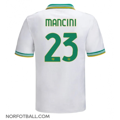 Billige Fotballdrakt AS Roma Gianluca Mancini #23 Replika Tredjedrakt 2025-26 Kortermet Billige Fotballdrakt AS Roma Gianluca Mancini #23 Replika Tredjedrakt 2025-26 Kortermet